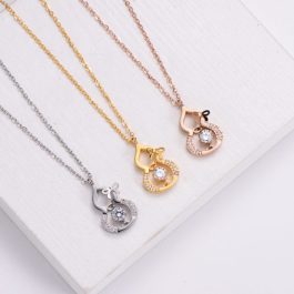 TN336 Dây chuyền titan hồ lô