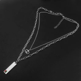 TN378 Dây chuyền titan gucci phong cách hiphop
