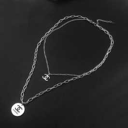 TN408 Dây chuyền titan chanel phong cách hiphop