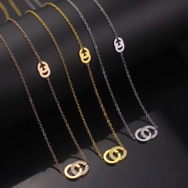 TN422 Dây chuyền titan Gucci