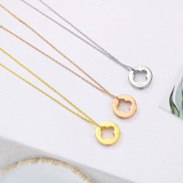 TN468 Dây chuyền titan LV đính đá