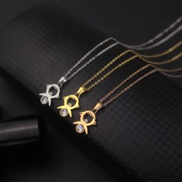 TN483 Dây chuyền titan con cá may mắn