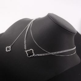 TN515 Dây chuyền titan thời trang LV phong cách hiphop