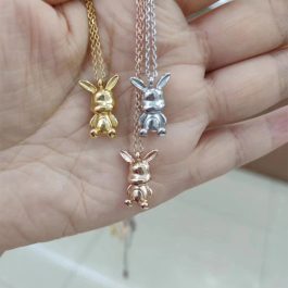 TN577 Dây chuyền titan con thỏ dễ thương