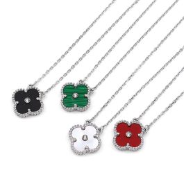 TN669 Dây chuyền nữ titan hoa 4 cánh Van Cleef VL