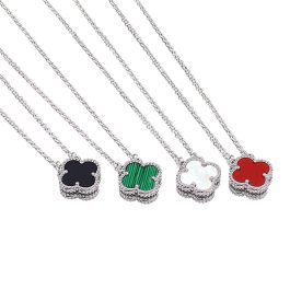TN674 Dây chuyền nữ titan hoa 4 cánh Van Cleef VL
