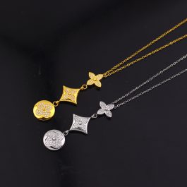 TN697 Dây chuyền nữ titan thời trang LV