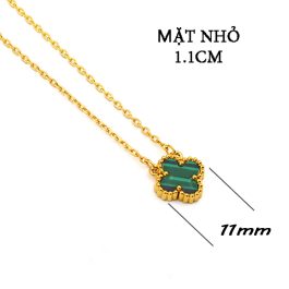 TN723 Dây chuyền titan van cleef size 11mm