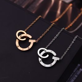 TN770 Dây chuyền nữ titan cartier