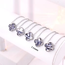 TN867 Dây chuyền nữ titan hoa 4 cánh van cleef 13mm