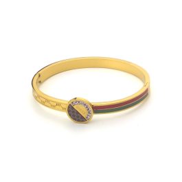 TV160 Vòng tay titan đính đá thời trang Gucci