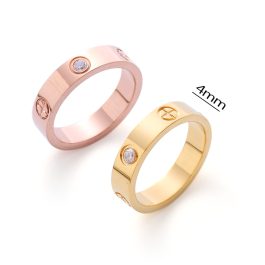 TC161 Nhẫn titan cartier dấu cộng (Size 5-8)
