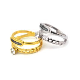 TC207 Nhẫn nữ titan cartier (Size 6-7-8)