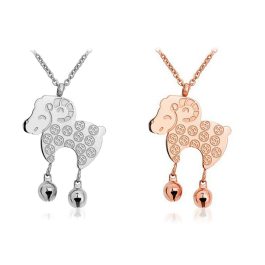 TN018 Dây chuyền titan con cừu