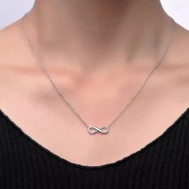 TN069 Dây chuyền titan mặt hình vô cực