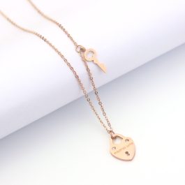 TN095 Dây chuyền titan ổ chìa khóa