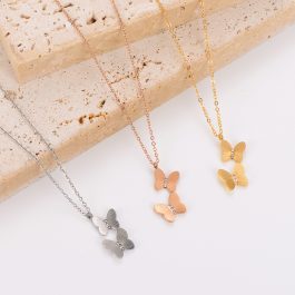 TN222 Dây chuyền titan con bướm