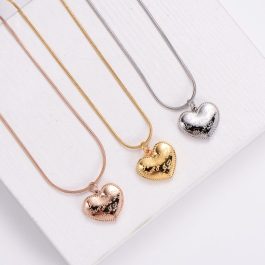 TN230 Dây chuyền thép titan trái tim