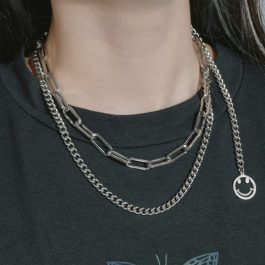 TN273 Dây chuyền titan phong cách Hiphop