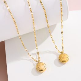 TN322 Dây chuyền titan mặt cười