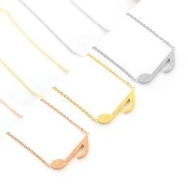 TN438 Dây chuyền titan nốt nhạc