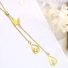 TN480 Dây chuyền titan con bướm