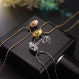 TN501 Dây chuyền titan thỏi vàng ngân lượng
