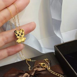 TN558 Dây chuyền titan con hổ, vòng cổ con cọp