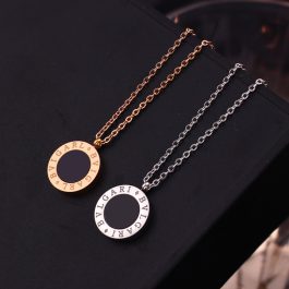TN743 Dây chuyền nữ titan mặt hình tròn BVL