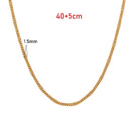 TN792 Dây chuyền trơn titan không mặt