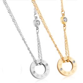TN009 Dây chuyền titan nữ thời trang cartier