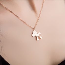 TN010 Dây chuyền titan con ngựa