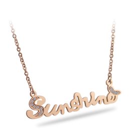 TN017 Dây chuyền titan Sunshine ánh mặt trờ