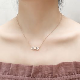 TN045 Dây chuyền titan con cá vàng điều ước