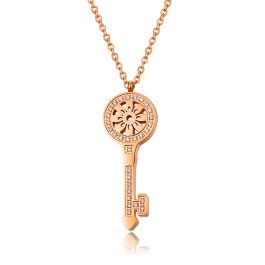 TN082 Dây chuyền titan hình chìa khóa cực đẹp