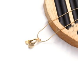 TN213 Dây chuyền mì titan mặt muỗng thìa