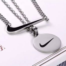 TN453 Dây chuyền titan nike phong cách hiphop