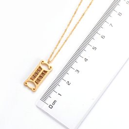 TN507 Dây chuyền nữ titan bàn tính tiền cổ thời trang