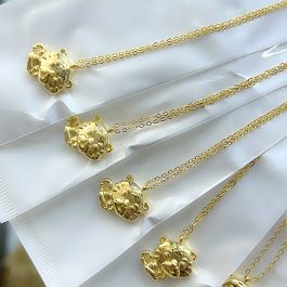 TN560 Dây chuyền titan con hổ, vòng cổ tuổi dần