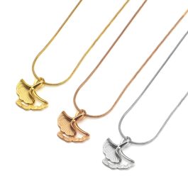 TN565 Dây chuyền titan chiếc lá