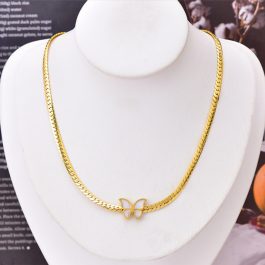 TN638 Dây chuyền nữ titan con bướm