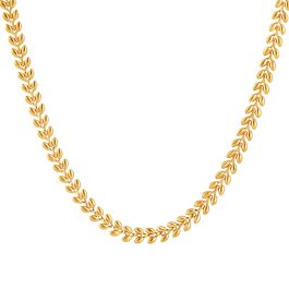 TN704 Dây chuyền nữ titan hình bông lúa
