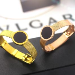 TV116 Vòng tay titan mặt tròn số la mã